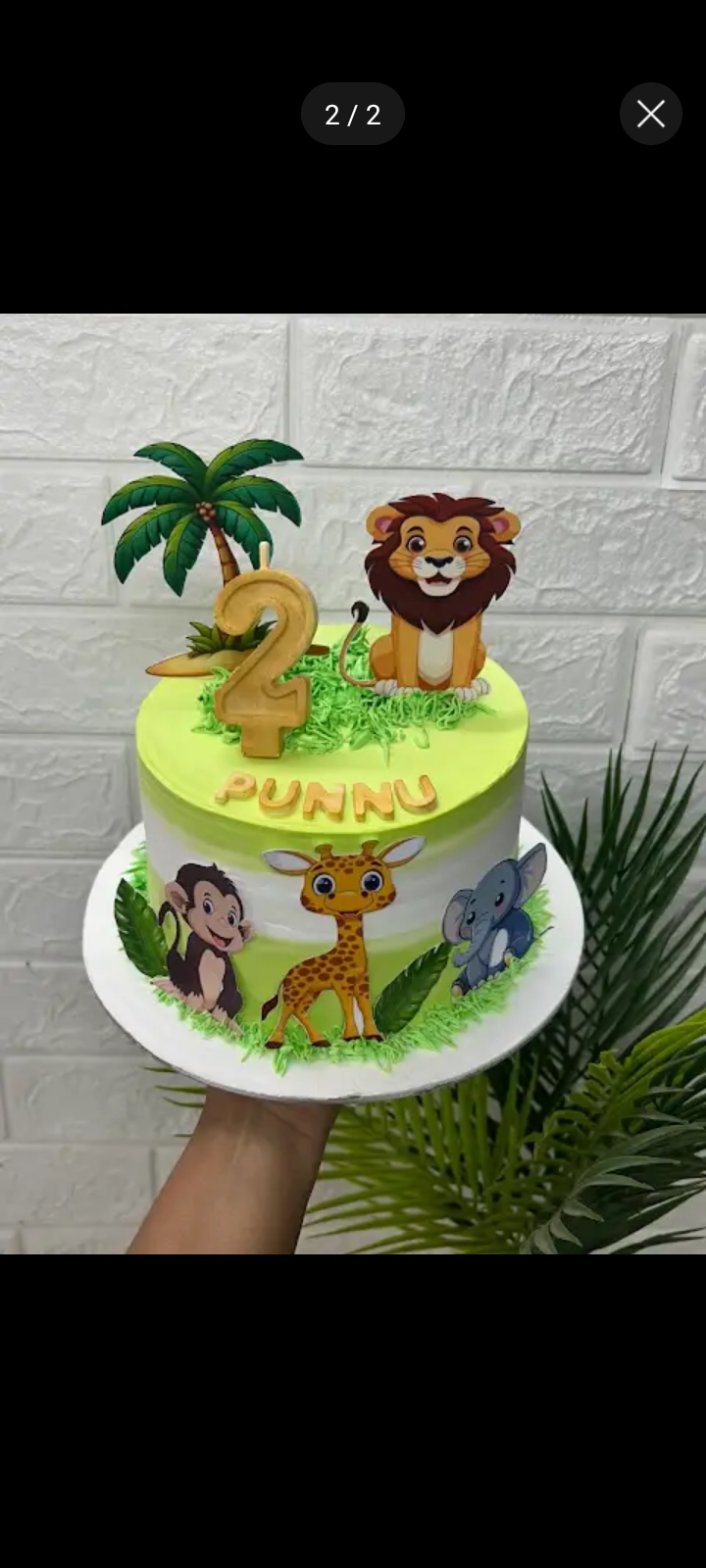 Sticker cake